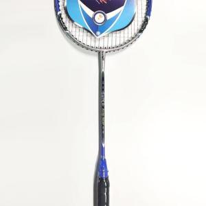 Single Piece Badminton Racket with Aluminium Alloy and Nylon String Including