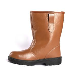 High Cut EU 36-47 Cut Work Boots Durability Protection Men'S Safety Shoes