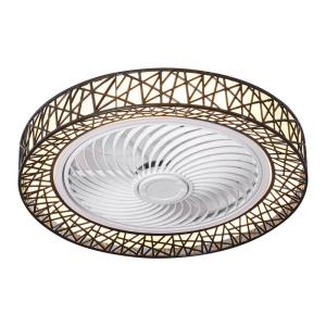 wholesale   Bladeless Ceiling Fan with Light Fan Lamp with App Control Tuya Alexa Google Control