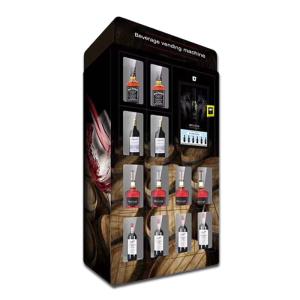 22 Inch Touch Screen Bevrage Vending Machine Water Alcohol Dispenser Kiosk