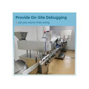 PLC Automatic Counting Machine For Tablet Capsule Gummy Counting Rate > 99.8%