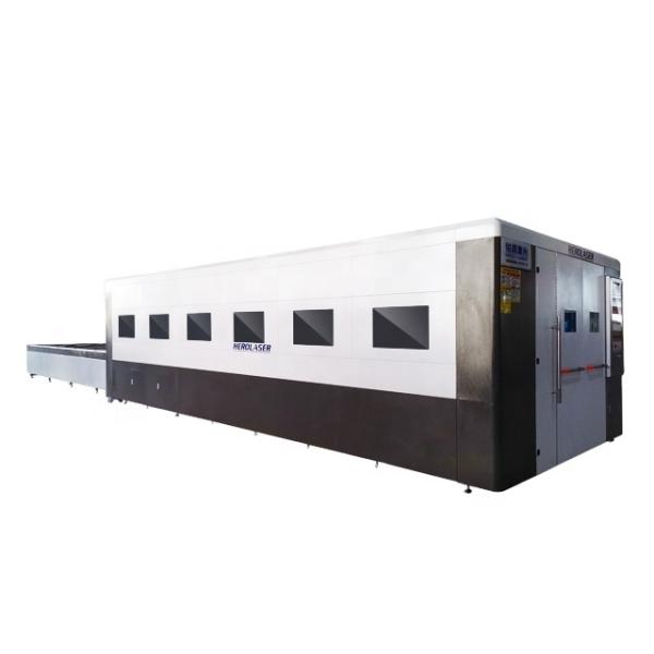 Herolaser 4020 3000w 6000w Metal Sheet Laser Cutter With Exchange Platform