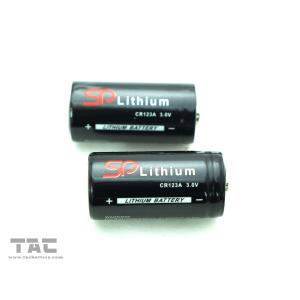 China Long cycle life 3.0V CR123A 1300mAh TAC Primary Lithium Li-MnO2 Battery on sale