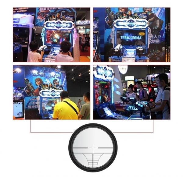 42" LCD Monitor Shooting Arcade Machine / Video Game Coin Machines