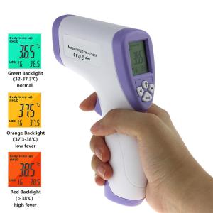 China High Brightness Handheld Temperature Gun , Portable Forehead Thermometer on sale