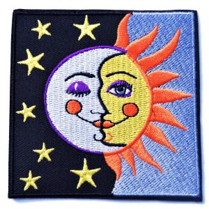 Laser Cut Border ODM Embroidered Logo Patches Customized Design For Hats