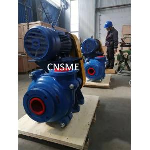 HRC65 Mining Industry Centrifugal Slurry Pump With Cv Belt Drive
