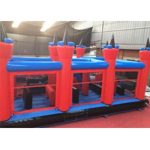 Fun Giant Inflatable Outdoor Games ，Bouncy Castle Obstacle Course