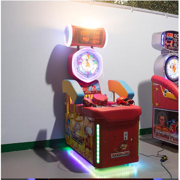 220V Redemption Game Machine Boxing King Punching Games With Ticket Function
