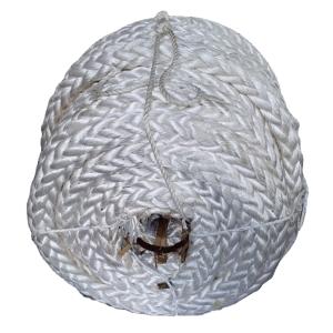Durable Soft 8 Strands Polyester Mooring Ropes 8 Strands 36mm-96mm 220 Coil