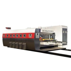 China Corrugated Board Carton Printing Machine With Slotter And Die Cutter 1600x2800mm on sale