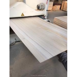1220x2440mm Paulownia Wood Sheets for Contemporary Design Grade AA AB BC by