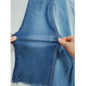 65%Tencel Weak Stretch Twill Style 4.7oz Light Weight Denim Fabric For Summer