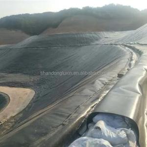 1.5mm HDPE Geomembrane for Biogas Digester Lagoon Liner and Dam Liner in Glossy