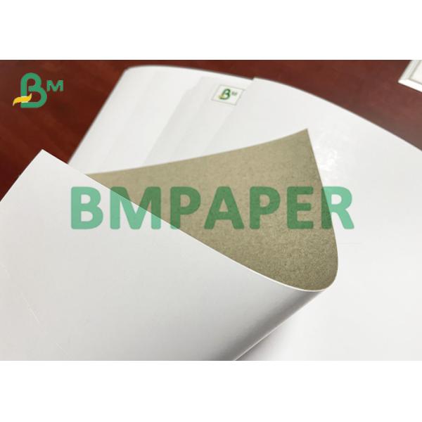 300g One Side Coated White Board With Grey Back For Packing Box 300g One Side Coated White Board With Grey Back For Packing Box