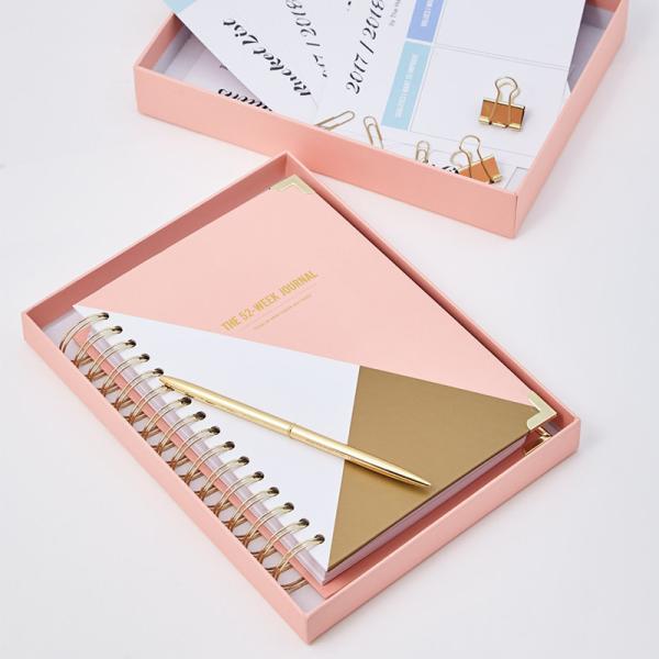 Quality Customised Logo Printing Manifestation Book Zodiac Journals Notebook wholesale