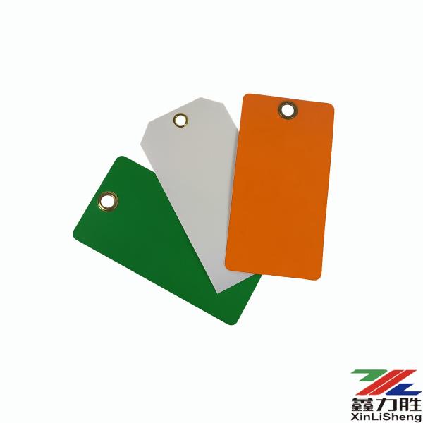 Quality Lockout Tagout Plastic Safety Tag With Subject Matter Customized Mounting Hole Size wholesale