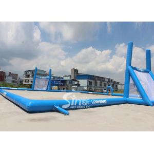 45x30m mobile giant inflatable rugby football field for children N adults from
