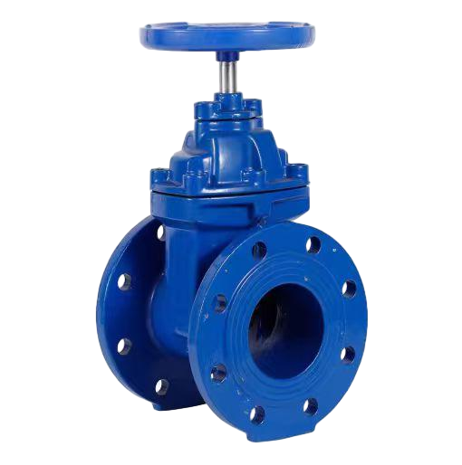 China DIN ANSI Wcb Cast Brass Stainless Carbon Steel Ductile Iron Non Rising Stem Knife O&Y Rubber Wedge Industrial Control  Flanged Gate Valve on sale