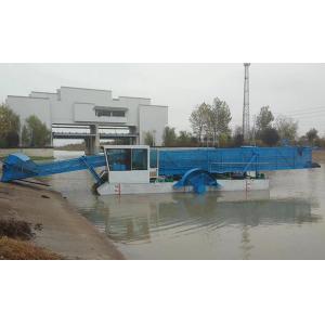 8 Cubic Meters 75kw Power Lake Weed Cutter Machine For River Waterweed