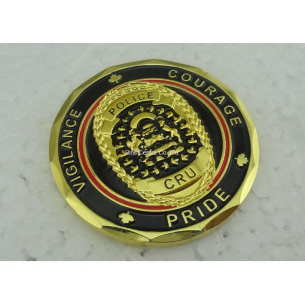 Quality Soft Enamel Brass Personalized Coins Die Struck Gold CRU OEM wholesale