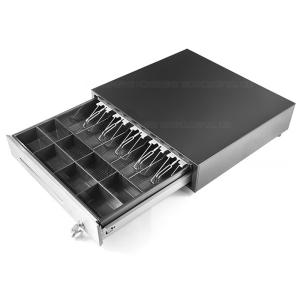 China Heavy Duty 12V 24V Metal Cash Drawer RJ11 RJ12 / Electronic Cash Register Drawer 460H on sale