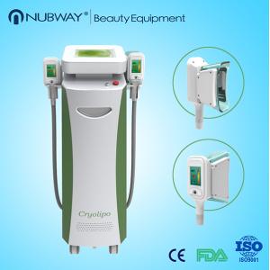 Vertical Cryolipolysis Machine Cellulite Fat Removal Slimming With 2 Handles
