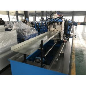 Whole Plate Welding Frame Top Hat Roll Forming Machine With Mitsubishi Touch