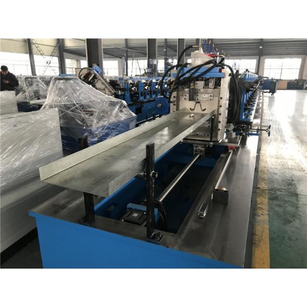 Whole Plate Welding Frame Top Hat Roll Forming Machine With Mitsubishi Touch