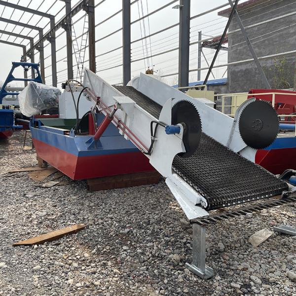 4 Cubic Capacity Of Eco Harvester For River Waterweed Reed Harvester