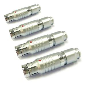 102 103 104 105 F Series Waterproof Metal Push Pull Circular Cable Mount Plug