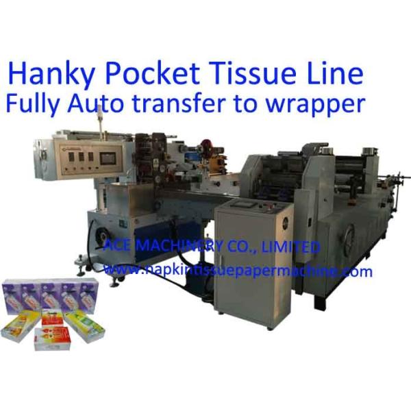 Quality 100 Bag/Min Fully Automatic Pocket Tissue Machine wholesale