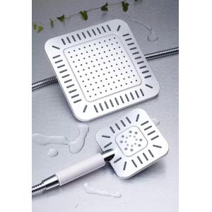 Square shape one function chrome plating high pressure water saving bathroom