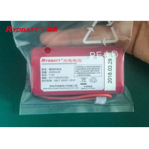 2S1P 7.4 V 2600mAh Li Ion 18650 Battery Pack