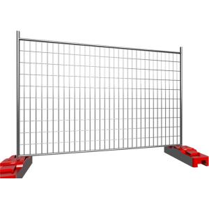 6ft X10ft Galvanized welded temporary fence/Removeable fence/metal fence panel
