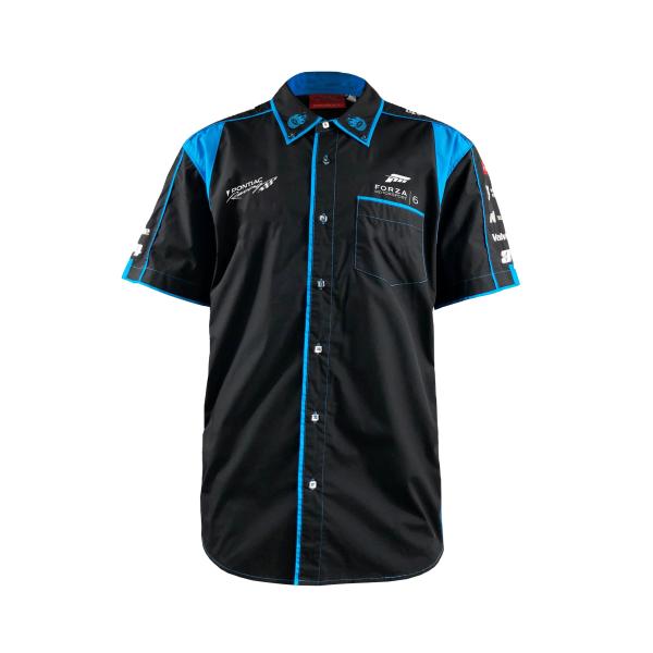 Quality Custom Short Sleeve F1 Car Racing Shirt 100% Polyester Breathable Motocross Shirts wholesale