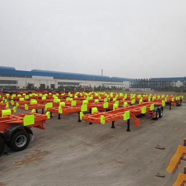 Quality Max Payload of 40T Semi-Trailer for Terminal Container Chassis wholesale