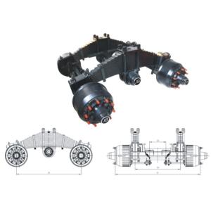 24T Bogie Suspension for trailer