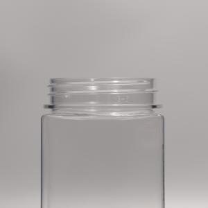 Customized Color PET Plastic Bottle with Screw On Lid for Beverages