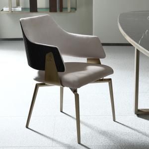 Ergonomic Fabric Ultra Modern Dining Chairs 62*57cm Upholstered