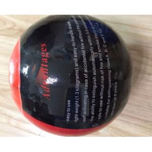 Easy Operate Fire Extinguisher Ball Logo Customized For A / B / C Class Fire