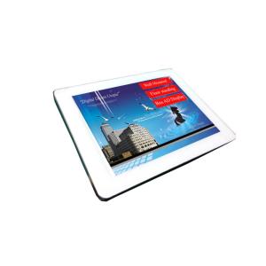 15 Inch Android Advertising Commercial LCD Display , White Enclosure Digital
