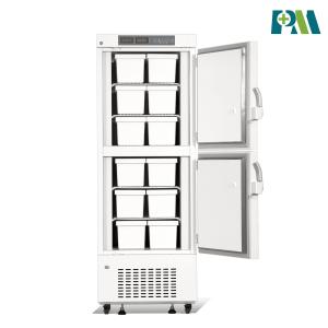 12 Drawers Minus 25 Degrees Laboratory Deep Freezer With Two Independent