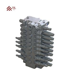 XE85C Excavator Spare Parts 803071777 Hydraulic Main Control Valve Assembly at