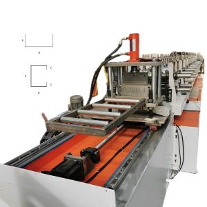 Cheap 6 In 1 Width Automatic Adjustable C U Stud Track Drywall Roll Forming Machine for sale