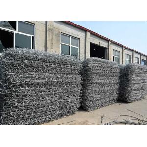Erosion Control Galvanized Gabion Stone Fence ISO14001