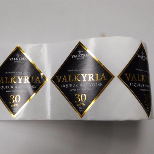 Brand Design in Roll/Sheet Beverage Bottle Labeler Self-Adhesive Wine Label