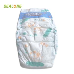 PE Backsheet Infant Baby Diapers Breathable Soft Cotton Diapers Absorbency FDA