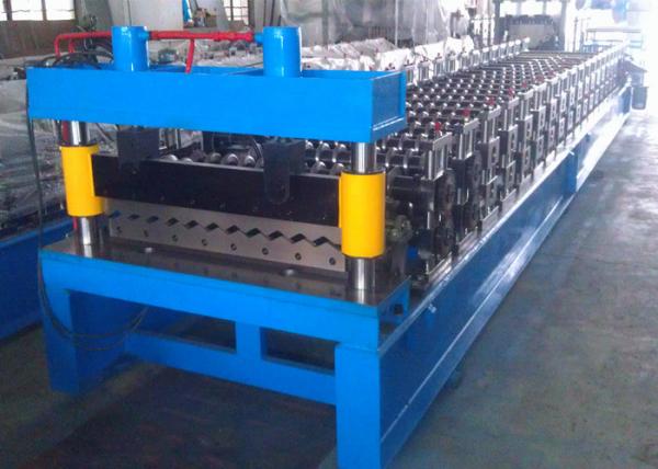 Quality 762mm Width Metal Roof Roll Forming Machine , Corrugated Roof Roll Forming Machine wholesale