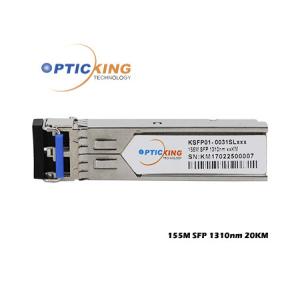 20km 155Mbps SFP LC Duplex 1310nm SFP Optical Transceiver Module